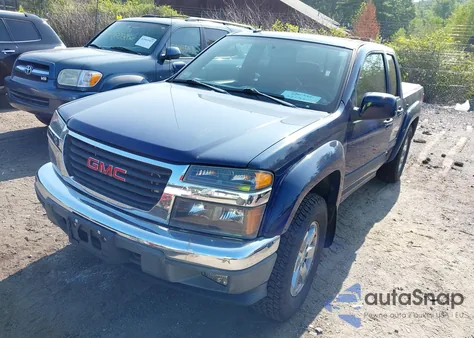 2012 GMC Canyon Sle2 из США, поврежденный, VIN 1GTH6PFEXC8138728